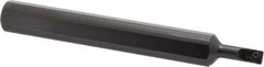 Carmex - Internal Thread, Right Hand Cut, 0.26" Shank Width x 0.26" Shank Height Indexable Threading Toolholder - 5" OAL, 08IR Insert Compatibility, SI Toolholder, Series SIR - Apex Tool & Supply
