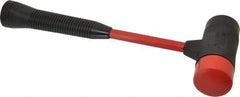 Proto - 1-7/16 Lb Head 2" Face Steel Soft Face Hammer with Tips Hammer - 13-3/4" OAL, Fiberglass Handle - Apex Tool & Supply