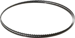 Starrett - 4 TPI, 7' 8" Long x 1/4" Wide x 0.025" Thick, Welded Band Saw Blade - Carbon Steel, Toothed Edge, Raker Tooth Set, Flexible Back, Contour Cutting - Apex Tool & Supply
