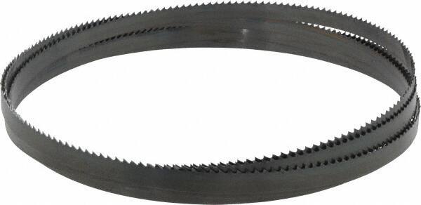 Starrett - 6 TPI, 11' 8" Long x 1/2" Wide x 0.025" Thick, Welded Band Saw Blade - Carbon Steel, Toothed Edge, Raker Tooth Set, Flexible Back, Contour Cutting - Apex Tool & Supply
