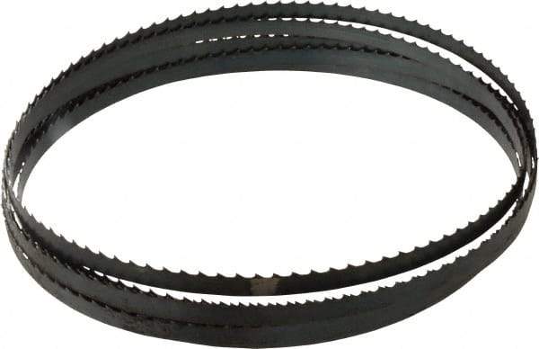 Starrett - 3 TPI, 19' 6" Long x 1/2" Wide x 0.025" Thick, Welded Band Saw Blade - Carbon Steel, Toothed Edge, Raker Tooth Set, Flexible Back, Contour Cutting - Apex Tool & Supply