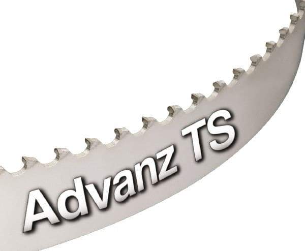 Starrett - 3 TPI, 17' Long x 1-1/4" Wide x 0.05" Thick, Welded Band Saw Blade - Carbide-Tipped, Carbide Tipped, Raker Tooth Set - Apex Tool & Supply