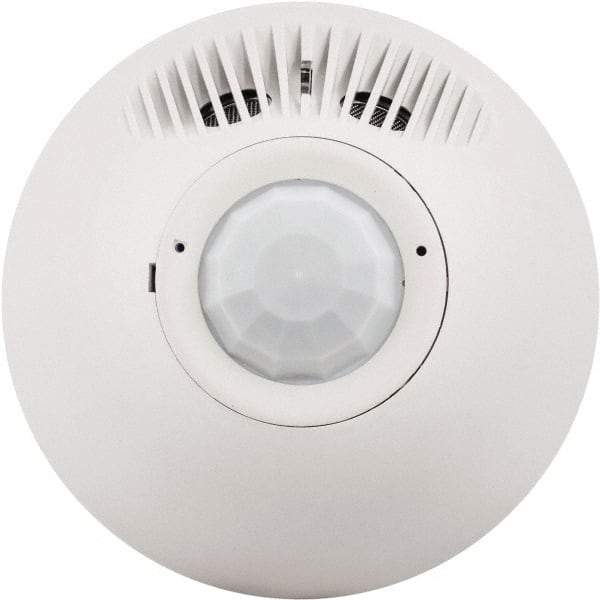 Hubbell Wiring Device-Kellems - 500 Square Ft. Coverage, Infrared and Ultrasonic Motion Sensor Wall Switch - 24 VAC/VDC, White - Apex Tool & Supply