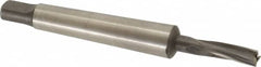 Value Collection - 1/4" Diam, 3 Flutes, Morse Taper Shank, Interchangeable Pilot Counterbore - Apex Tool & Supply