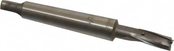 Value Collection - 5/16" Diam, 3 Flutes, Morse Taper Shank, Interchangeable Pilot Counterbore - Apex Tool & Supply