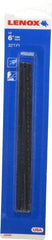 Lenox - 6" Long, 32 Teeth per Inch, Bi-Metal Hand Hacksaw Blade - Toothed Edge, 1/4" Wide x 0.014" Thick - Apex Tool & Supply