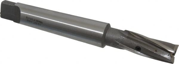 Value Collection - 19/32" Diam, 3 Flutes, Morse Taper Shank, Interchangeable Pilot Counterbore - Apex Tool & Supply