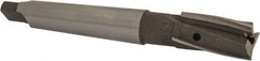 Value Collection - 25/32" Diam, 3 Flutes, Morse Taper Shank, Interchangeable Pilot Counterbore - Apex Tool & Supply