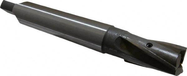 Value Collection - 1" Diam, 3 Flutes, Morse Taper Shank, Interchangeable Pilot Counterbore - Apex Tool & Supply
