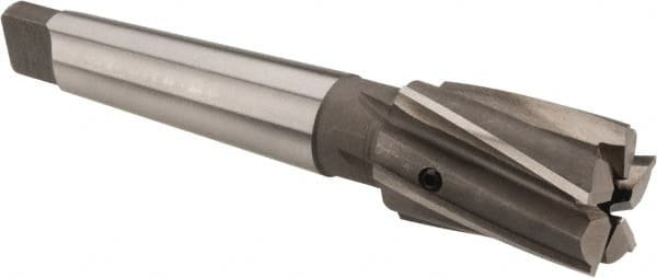 Value Collection - 1-5/16" Diam, 5 Flutes, Morse Taper Shank, Interchangeable Pilot Counterbore - Apex Tool & Supply