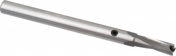 Value Collection - 3/16" Diam, 15/64" Shank, Diam, 3 Flutes, Straight Shank, Interchangeable Pilot Counterbore - Apex Tool & Supply