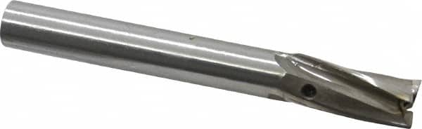 Value Collection - 35/64" Diam, 1/2" Shank, Diam, 3 Flutes, Straight Shank, Interchangeable Pilot Counterbore - Apex Tool & Supply