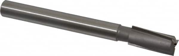 Value Collection - 39/64" Diam, 1/2" Shank, Diam, 3 Flutes, Straight Shank, Interchangeable Pilot Counterbore - Apex Tool & Supply