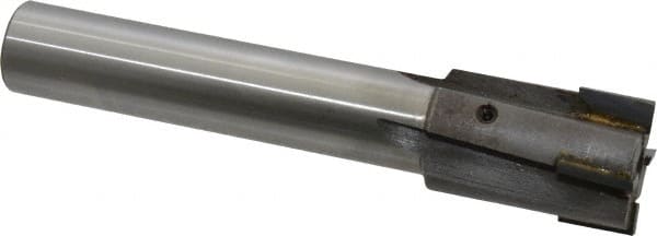 Value Collection - 1-3/8" Diam, 1" Shank, Diam, 4 Flutes, Straight Shank, Interchangeable Pilot Counterbore - Apex Tool & Supply