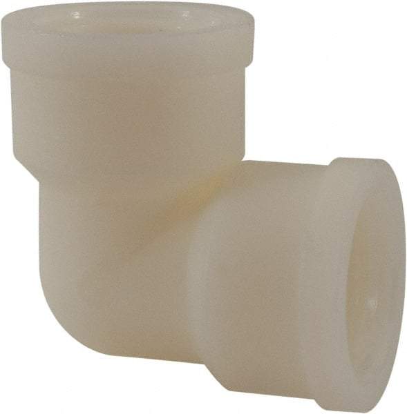 Green Leaf - 3/4" Nylon Plastic Pipe 90° Elbow - FIPT x FIPT End Connections - Apex Tool & Supply