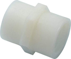 Green Leaf - 1/2" Nylon Plastic Pipe Coupling - FIPT x FIPT End Connections - Apex Tool & Supply