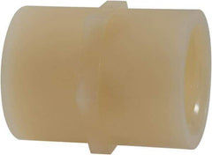 Green Leaf - 1" Nylon Plastic Pipe Coupling - FIPT x FIPT End Connections - Apex Tool & Supply
