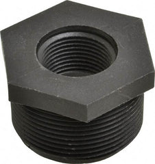 Green Leaf - 1-1/2 x 3/4" Polypropylene Plastic Pipe Reducer Bushing - MPT x FPT End Connections - Apex Tool & Supply