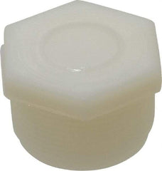 Green Leaf - 1-1/2" Nylon Plastic Pipe Plug - MIPT End Connections - Apex Tool & Supply