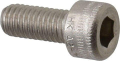 Holo-Krome - M5x0.80 Metric Coarse Hex Socket Drive, Socket Cap Screw - Grade Austenitic A4 Stainless Steel, Uncoated, Fully Threaded, 12mm Length Under Head - Apex Tool & Supply