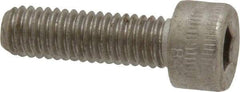 Holo-Krome - M6x1.00 Metric Coarse Hex Socket Drive, Socket Cap Screw - Grade Austenitic A4 Stainless Steel, Uncoated, Fully Threaded, 20mm Length Under Head - Apex Tool & Supply