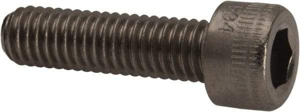 Holo-Krome - M6x1.00 Metric Coarse Hex Socket Drive, Socket Cap Screw - Grade Austenitic A2 Stainless Steel, Uncoated, Fully Threaded, 22mm Length Under Head - Apex Tool & Supply