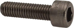 Holo-Krome - M6x1.00 Metric Coarse Hex Socket Drive, Socket Cap Screw - Grade Austenitic A2 Stainless Steel, Uncoated, Fully Threaded, 22mm Length Under Head - Apex Tool & Supply