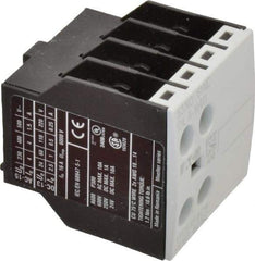 Eaton Cutler-Hammer - 7, 9, 12, 15, 18, 25, 32 Amp, Contactor Front Mount Auxiliary Contact - For Use with XT Contactor and XTRE Control Relay - Apex Tool & Supply