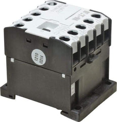 Eaton Cutler-Hammer - 3 Pole, 24 Coil VAC, Nonreversible Open Enclosure IEC Contactor - 1 Phase hp: 0.5 at 115 V, 1 at 200 V, 1.5 at 230 V, 3 Phase hp: 2 at 200 V, 3 at 230 V, 5 at 460 V, 5 at 575 V, 8.80 Amp Inductive Load Rating Listed - Apex Tool & Supply
