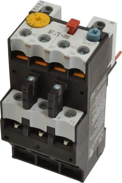 Eaton Cutler-Hammer - 4 to 6 Amp, 690 VAC, Thermal IEC Overload Relay - Trip Class 10, For Use with 7-15 A Contactors - Apex Tool & Supply