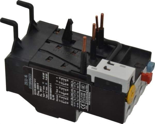Eaton Cutler-Hammer - 10 to 16 Amp, 690 VAC, Thermal IEC Overload Relay - Trip Class 10, For Use with 18-32 A Contactors - Apex Tool & Supply