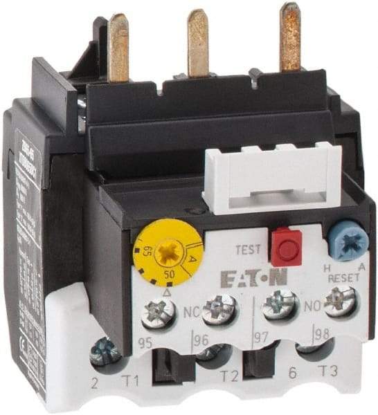 Eaton Cutler-Hammer - 50 to 65 Amp, 690 VAC, Thermal IEC Overload Relay - Trip Class 10, For Use with 65-72 A Contactors - Apex Tool & Supply