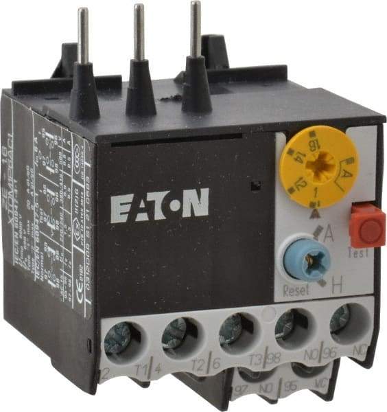 Eaton Cutler-Hammer - 1 to 1.6 Amp, 690 VAC, IEC Overload Relay - Trip Class 10 - Apex Tool & Supply