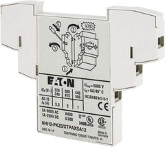 Eaton Cutler-Hammer - Starter Side Mount Auxiliary Contact - For Use with XTPAXFA, XTPAXSATR, XTPB, XTPM, XTPR, XTPT - Apex Tool & Supply