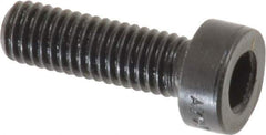 Holo-Krome - M5x0.80 Metric Coarse Hex Socket Drive, Low Socket Cap Screw - Grade 10.9 Alloy Steel, Black Oxide Finish, Fully Threaded, 16mm Length Under Head - Apex Tool & Supply