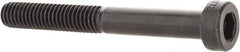 Holo-Krome - M6x1.00 Metric Coarse Hex Socket Drive, Low Socket Cap Screw - Grade 10.9 Alloy Steel, Black Oxide Finish, Partially Threaded, 50mm Length Under Head - Apex Tool & Supply