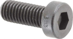 Holo-Krome - M8x1.25 Metric Coarse Hex Socket Drive, Low Socket Cap Screw - Grade 10.9 Alloy Steel, Black Oxide Finish, Fully Threaded, 20mm Length Under Head - Apex Tool & Supply