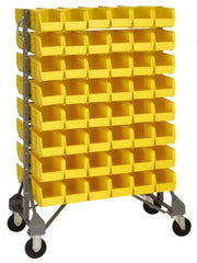 Quantum Storage - 72 Bin Rail Unit with Bins - Apex Tool & Supply