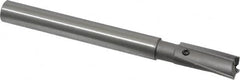 Made in USA - 13/32" Diam, 3/8" Shank, Diam, 3 Flutes, Straight Shank, Interchangeable Pilot Counterbore - Apex Tool & Supply