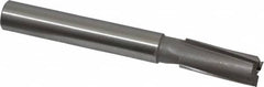 Made in USA - 17/32" Diam, 1/2" Shank, Diam, 3 Flutes, Straight Shank, Interchangeable Pilot Counterbore - Apex Tool & Supply