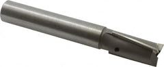 Made in USA - 27/32" Diam, 3/4" Shank, Diam, 3 Flutes, Straight Shank, Interchangeable Pilot Counterbore - Apex Tool & Supply