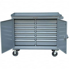 Strong Hold - Tool Storage Carts Type: Tool Cart Number of Drawers: 12 - Apex Tool & Supply