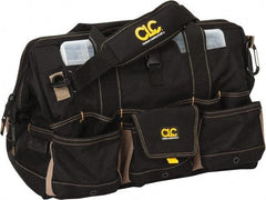 CLC - 37 Pocket Black Polyester Tool Bag - 18" Wide x 11" Deep x 11" High - Apex Tool & Supply
