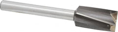 Value Collection - 1" Diam, 1/2" Shank, Diam, 4 Flutes, Straight Shank, Interchangeable Pilot Counterbore - Apex Tool & Supply