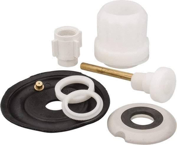 Made in USA - Urinal Flush Valve Repair Kit - For Use With Coyne and Delaney, Contain Relief Valve, Bushing, Auxiliary Valve Seal Retainer with Seal, Diaphragm, Guides, Main Seat, Friction Ring - Apex Tool & Supply