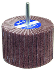 3 x 2 x 1/4" - 120 Grit - Aluminum Oxide - Non-Woven Flap Wheel - Apex Tool & Supply