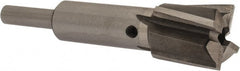 Value Collection - 3/4" Diam, 1/4" Shank, Diam, 4 Flutes, Straight Shank, Interchangeable Pilot Counterbore - Apex Tool & Supply