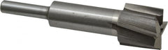 Value Collection - 25/32" Diam, 1/4" Shank, Diam, 4 Flutes, Straight Shank, Interchangeable Pilot Counterbore - Apex Tool & Supply