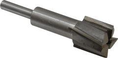 Value Collection - 13/16" Diam, 1/4" Shank, Diam, 4 Flutes, Straight Shank, Interchangeable Pilot Counterbore - Apex Tool & Supply