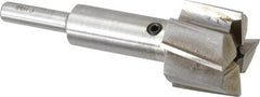 Value Collection - 1" Diam, 1/4" Shank, Diam, 4 Flutes, Straight Shank, Interchangeable Pilot Counterbore - Apex Tool & Supply